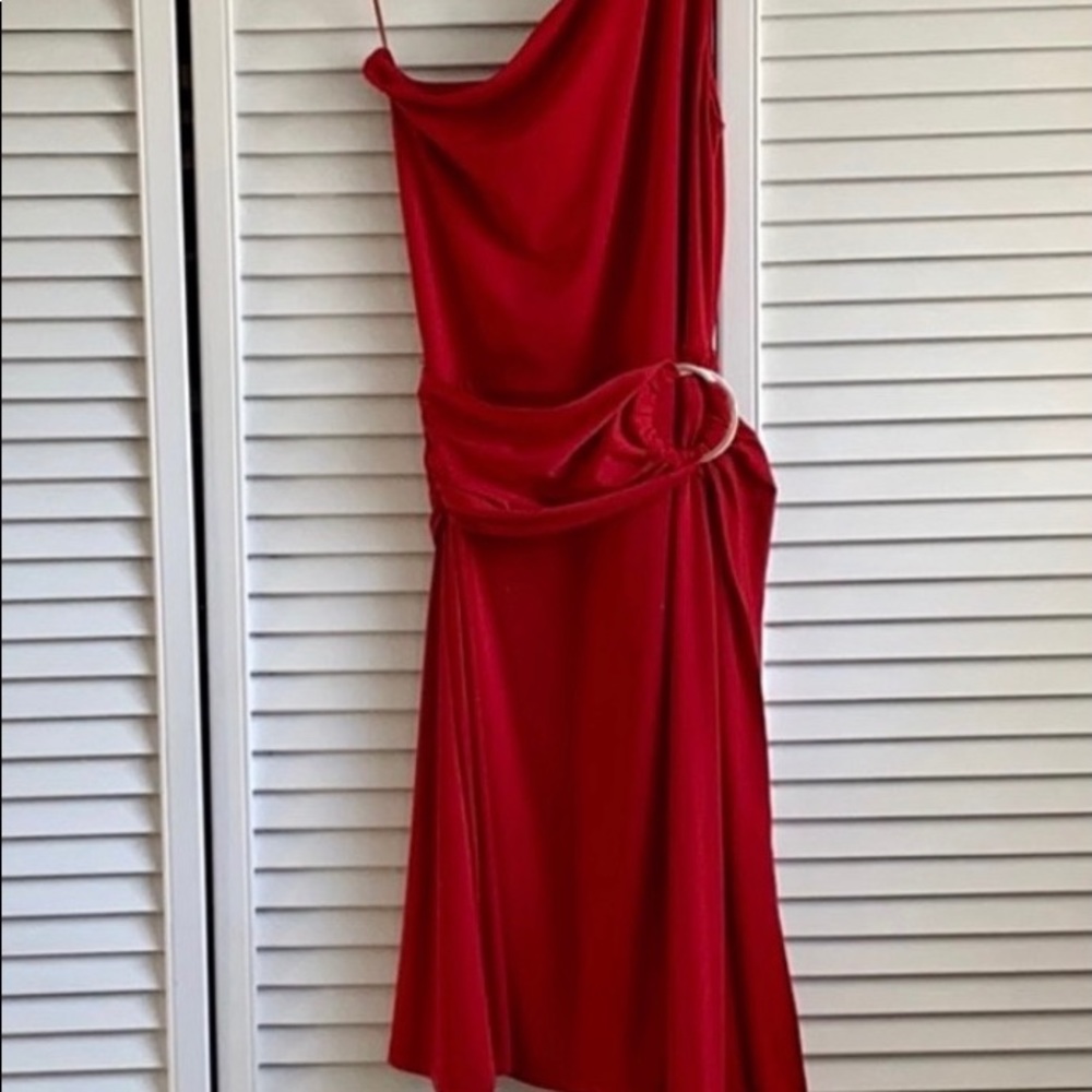HALSTON Red Dress